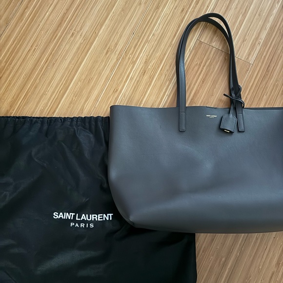 Saint Laurent Handbags - Saint Laurent East/West Calfskin Shopping Tote